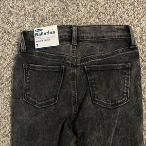 Old navy jeggings ballerina girls size 7 nwt